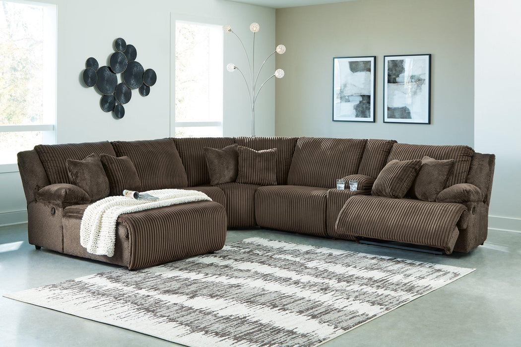 Top Tier Reclining Sectional with Chaise - House n2 Home Furniture (Manchester,GA)