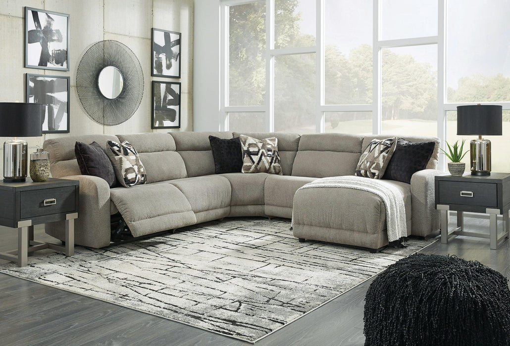 Colleyville Power Reclining Sectional with Chaise - House n2 Home Furniture (Manchester,GA)