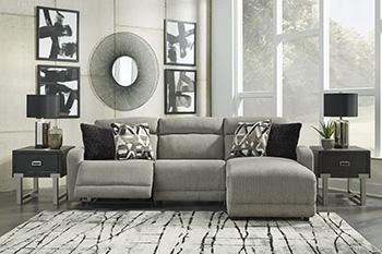 Colleyville Power Reclining Sectional with Chaise - House n2 Home Furniture (Manchester,GA)