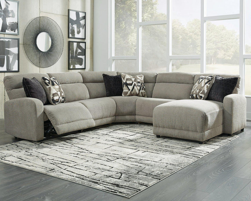 Colleyville Power Reclining Sectional with Chaise - House n2 Home Furniture (Manchester,GA)