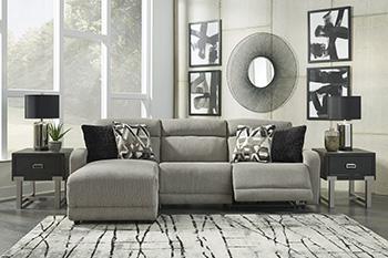 Colleyville Power Reclining Sectional with Chaise - House n2 Home Furniture (Manchester,GA)