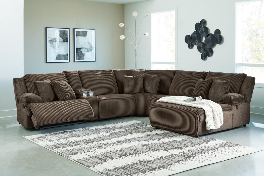 Top Tier Reclining Sectional with Chaise - House n2 Home Furniture (Manchester,GA)