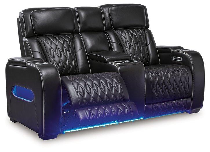 Boyington Power Reclining Loveseat with Console - House n2 Home Furniture (Manchester,GA)