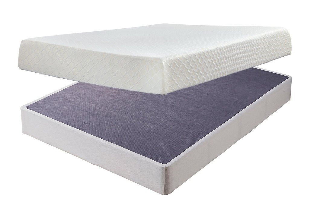 10 Inch Chime Memory Foam Mattress Set - House n2 Home Furniture (Manchester,GA)