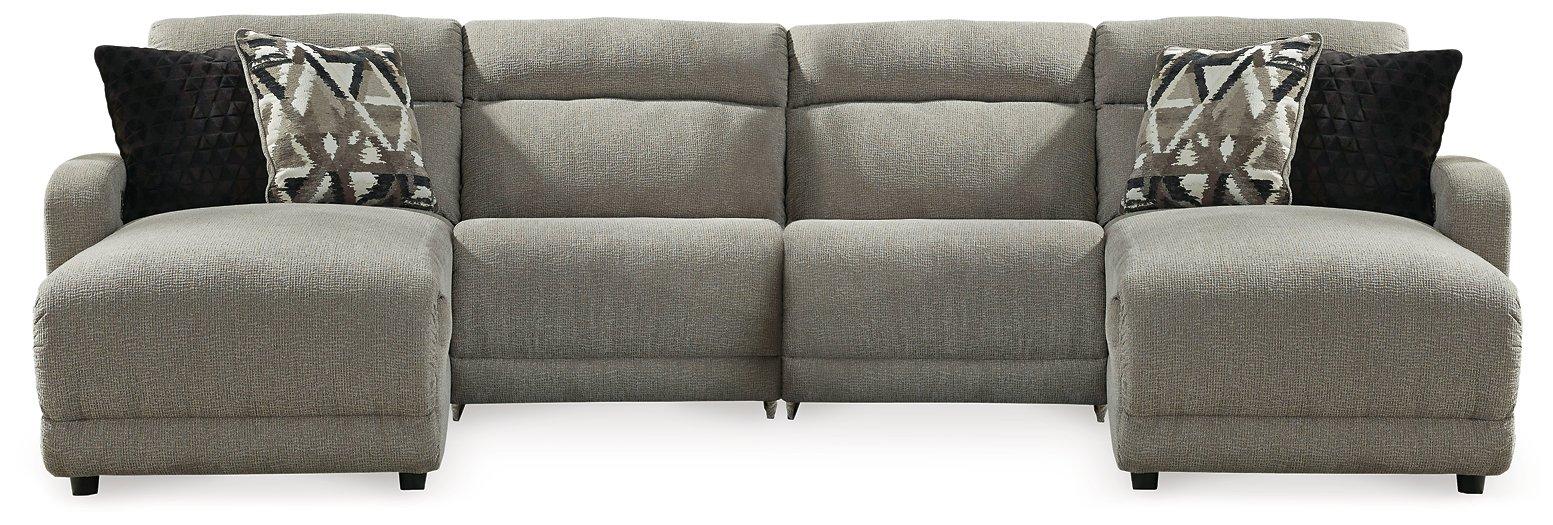Colleyville Power Reclining Sectional with Chaise - House n2 Home Furniture (Manchester,GA)