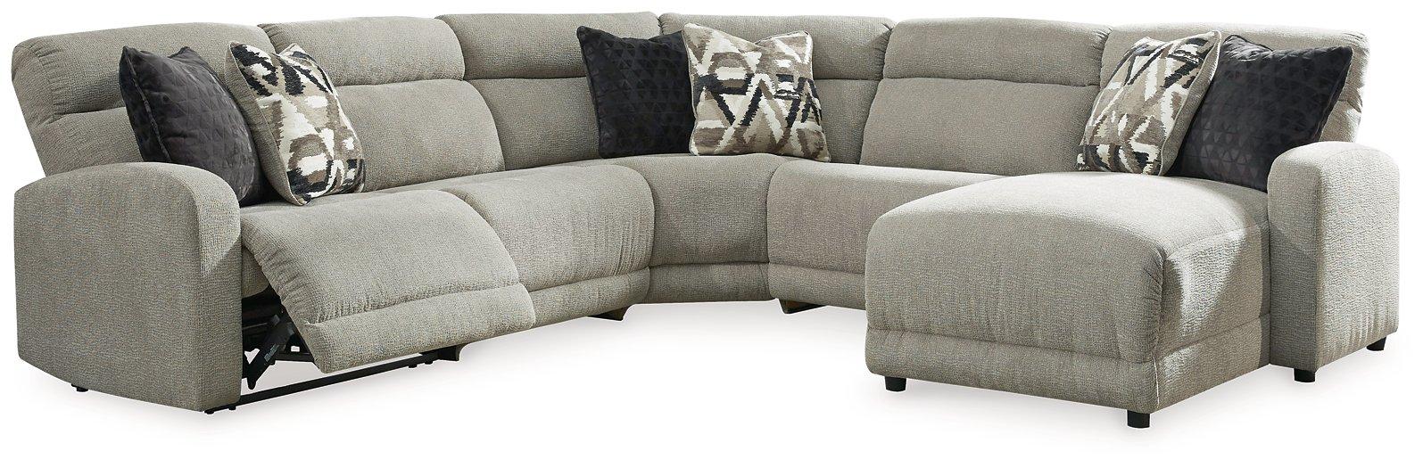 Colleyville Power Reclining Sectional with Chaise - House n2 Home Furniture (Manchester,GA)