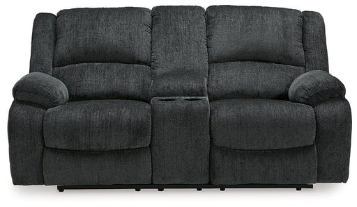 Draycoll Reclining Loveseat with Console - House n2 Home Furniture (Manchester,GA)