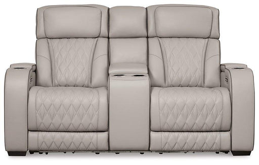 Boyington Power Reclining Loveseat with Console - House n2 Home Furniture (Manchester,GA)