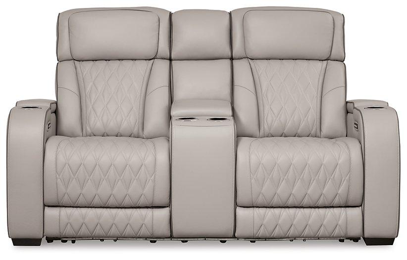 Boyington Power Reclining Loveseat with Console - House n2 Home Furniture (Manchester,GA)