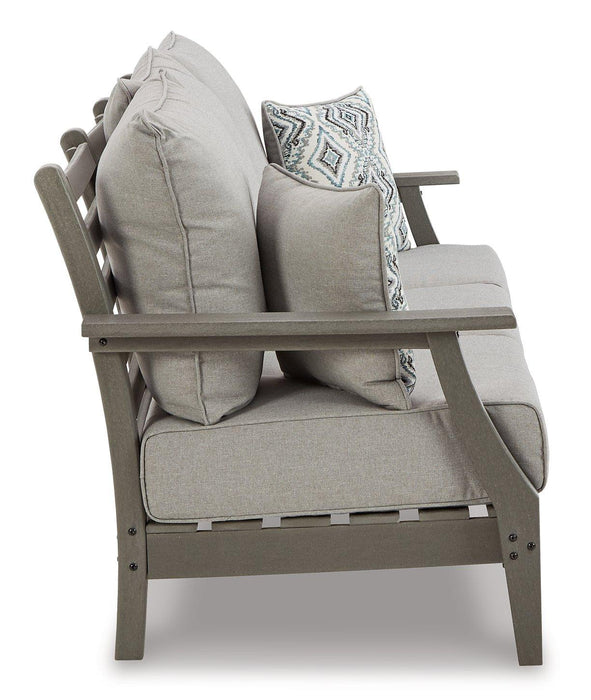 Visola Outdoor Sofa and Loveseat Set - House n2 Home Furniture (Manchester,GA)