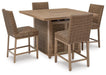 Walton Bridge Outdoor Bar Set - House n2 Home Furniture (Manchester,GA)