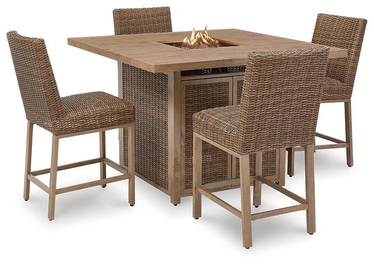 Walton Bridge Outdoor Bar Set - House n2 Home Furniture (Manchester,GA)