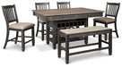 Tyler Creek Counter Height Dining Set - House n2 Home Furniture (Manchester,GA)