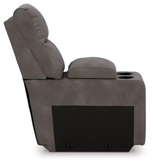 Next-Gen DuraPella Power Reclining Sectional Loveseat with Console - House n2 Home Furniture (Manchester,GA)