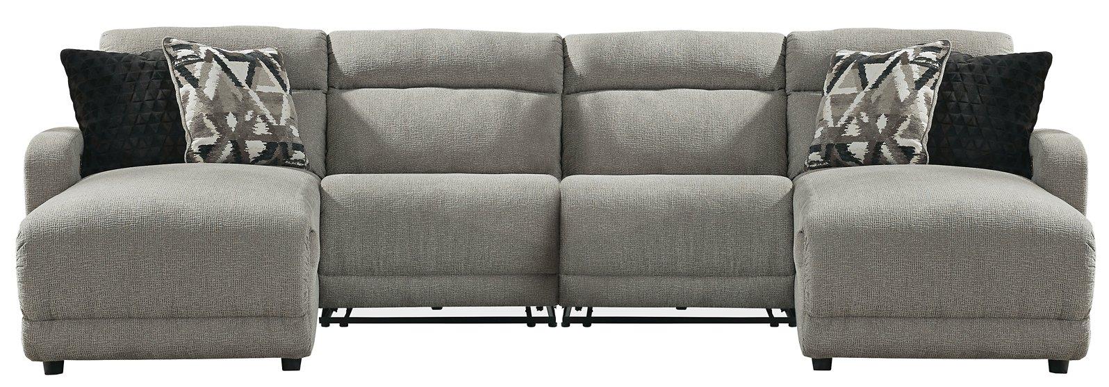 Colleyville Power Reclining Sectional with Chaise - House n2 Home Furniture (Manchester,GA)