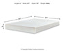 Chime 8 Inch Memory Foam Mattress in a Box - House n2 Home Furniture (Manchester,GA)