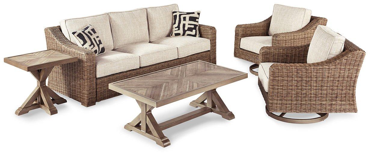 Beachcroft Outdoor Seating Set - House n2 Home Furniture (Manchester,GA)