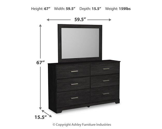 Belachime Dresser and Mirror - House n2 Home Furniture (Manchester,GA)