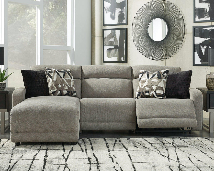Colleyville Power Reclining Sectional with Chaise - House n2 Home Furniture (Manchester,GA)