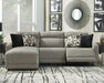 Colleyville Power Reclining Sectional with Chaise - House n2 Home Furniture (Manchester,GA)
