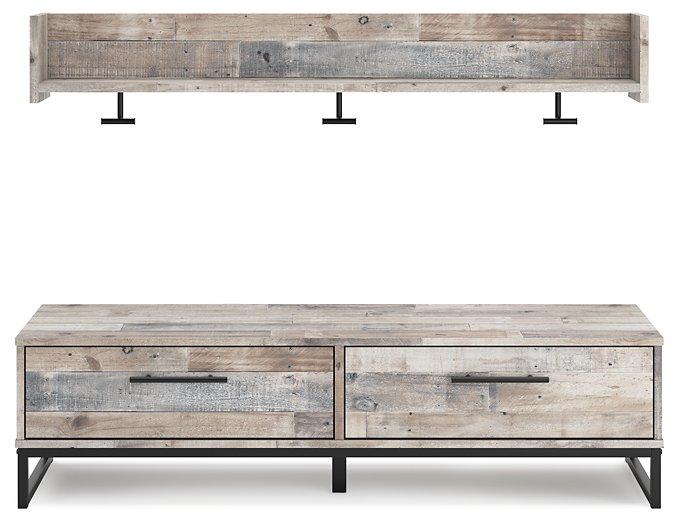 Neilsville Bench with Coat Rack - House n2 Home Furniture (Manchester,GA)