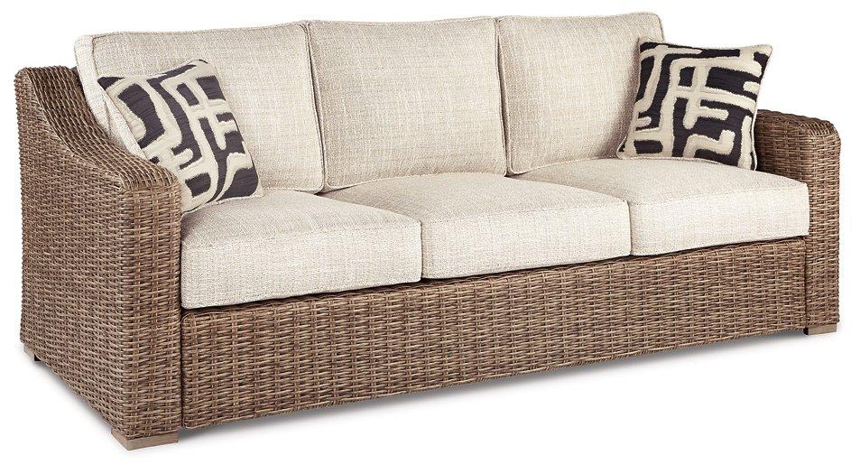 Beachcroft Beachcroft Nuvella Sofa with Coffee and End Table - House n2 Home Furniture (Manchester,GA)