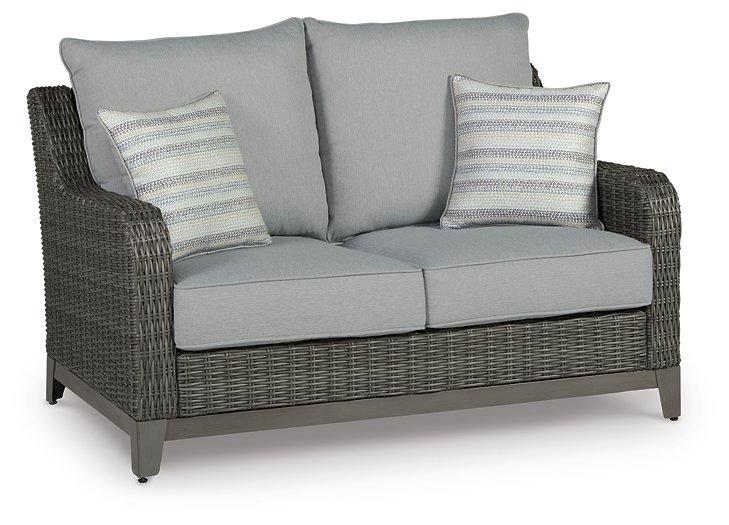 Elite Park Outdoor Loveseat with Cushion - House n2 Home Furniture (Manchester,GA)