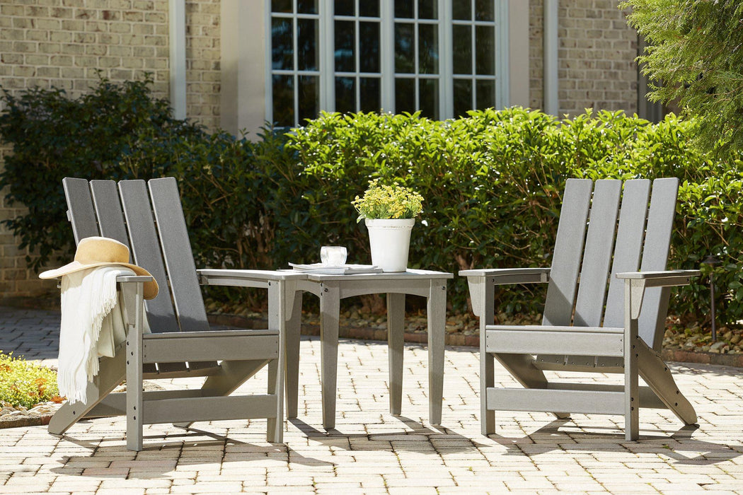 Visola Outdoor Adirondack Chair Set with End Table - House n2 Home Furniture (Manchester,GA)