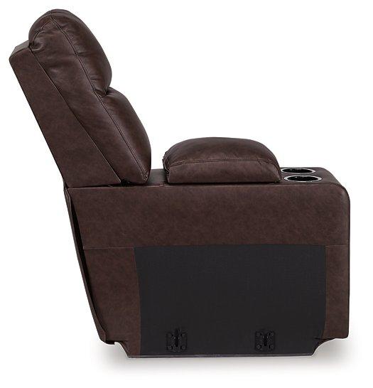 Punch Up Power Reclining Sectional Loveseat with Console - House n2 Home Furniture (Manchester,GA)