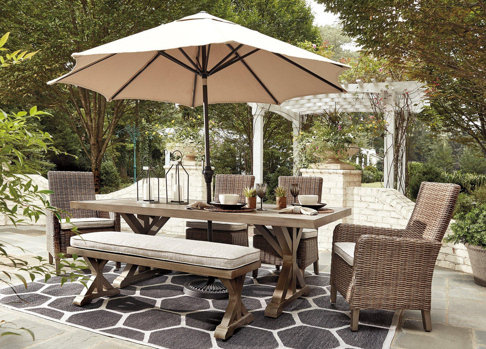 Beachcroft Outdoor Dining Set - House n2 Home Furniture (Manchester,GA)