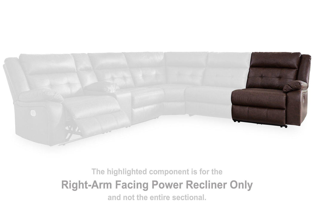 Punch Up Power Reclining Sectional Loveseat with Console - House n2 Home Furniture (Manchester,GA)
