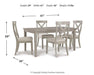 Parellen Dining Room Set - House n2 Home Furniture (Manchester,GA)