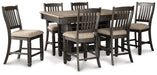 Tyler Creek Counter Height Dining Set - House n2 Home Furniture (Manchester,GA)