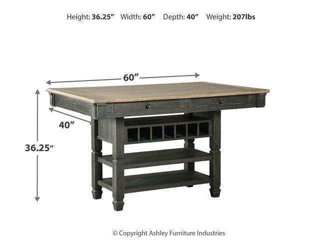 Tyler Creek Counter Height Dining Set - House n2 Home Furniture (Manchester,GA)