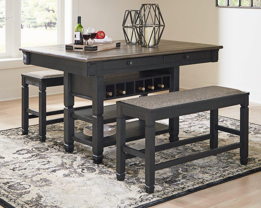 Tyler Creek Counter Height Dining Set - House n2 Home Furniture (Manchester,GA)