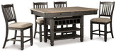 Tyler Creek Counter Height Dining Set - House n2 Home Furniture (Manchester,GA)