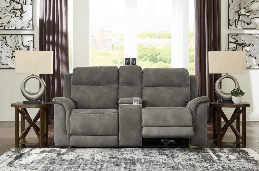 Next-Gen DuraPella Power Reclining Loveseat with Console - House n2 Home Furniture (Manchester,GA)