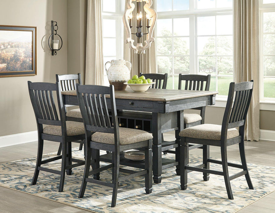 Tyler Creek Counter Height Dining Set - House n2 Home Furniture (Manchester,GA)