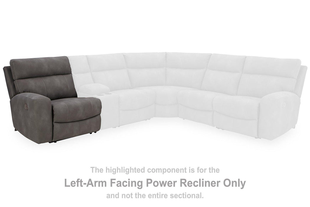 Next-Gen DuraPella Power Reclining Sectional Loveseat with Console - House n2 Home Furniture (Manchester,GA)