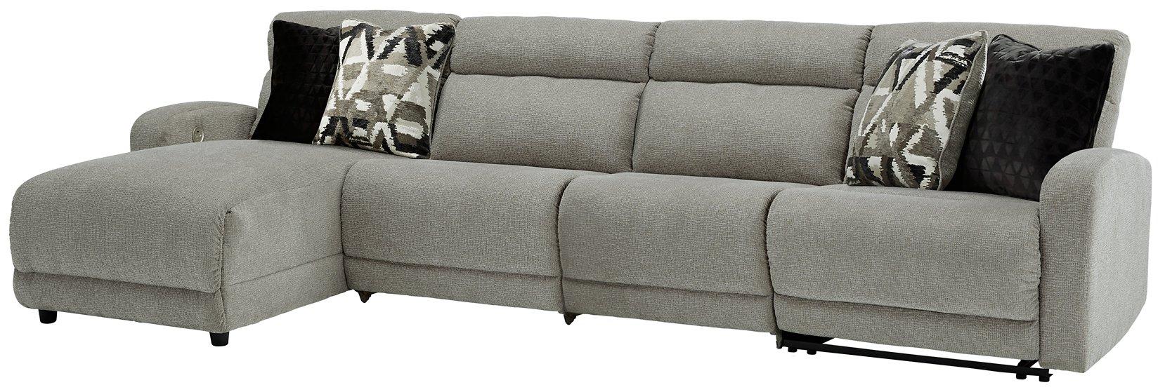 Colleyville Power Reclining Sectional with Chaise - House n2 Home Furniture (Manchester,GA)