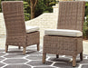 Beachcroft Outdoor Side Chair with Cushion (Set of 2) - House n2 Home Furniture (Manchester,GA)