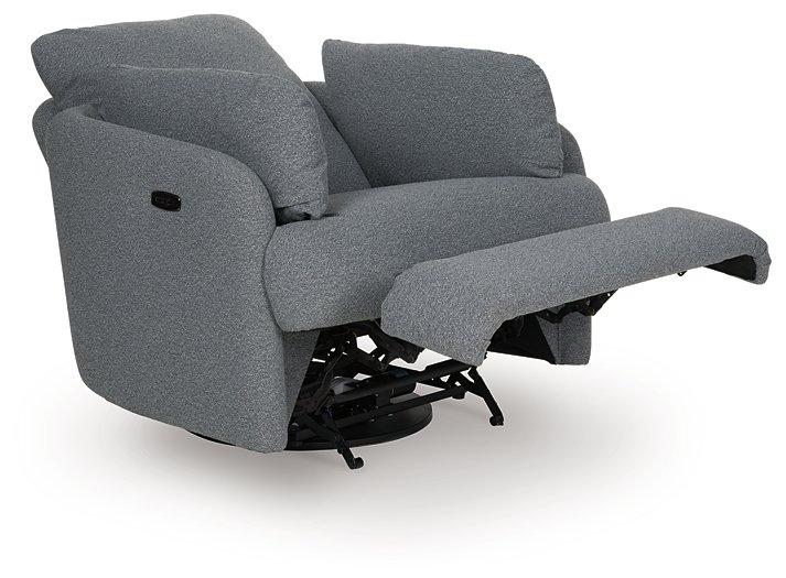 Alainmont Next-Gen Nuvella Swivel Power Recliner - House n2 Home Furniture (Manchester,GA)