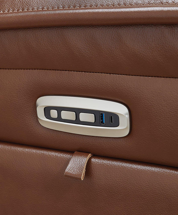 Healy Pier Power Reclining Loveseat with Console - House n2 Home Furniture (Manchester,GA)