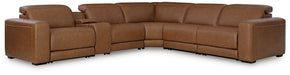Magic Man Power Reclining Sectional with Console - House n2 Home Furniture (Manchester,GA)