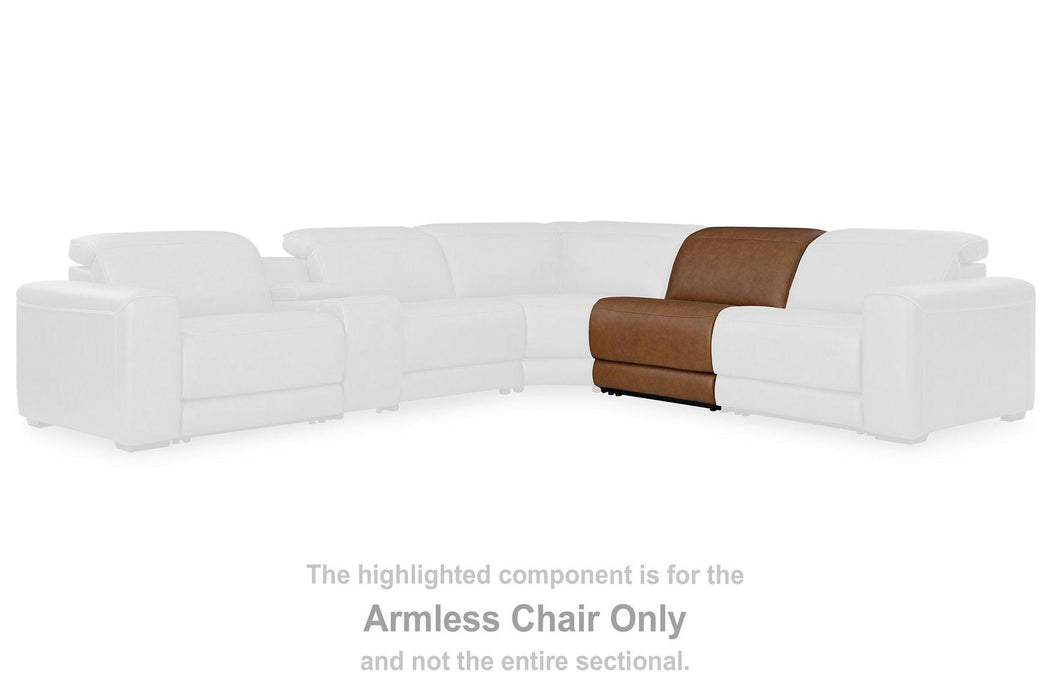 Magic Man Power Reclining Sectional with Console - House n2 Home Furniture (Manchester,GA)