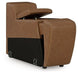 Magic Man Power Reclining Sectional with Console - House n2 Home Furniture (Manchester,GA)