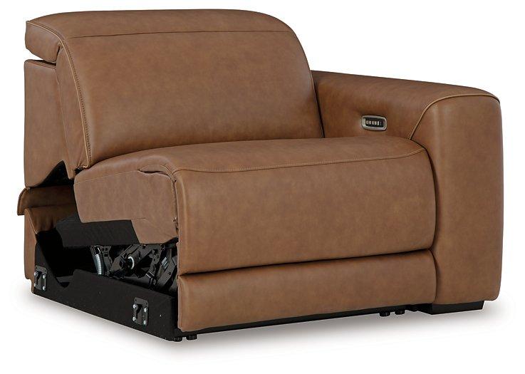 Magic Man Power Reclining Sectional with Console - House n2 Home Furniture (Manchester,GA)