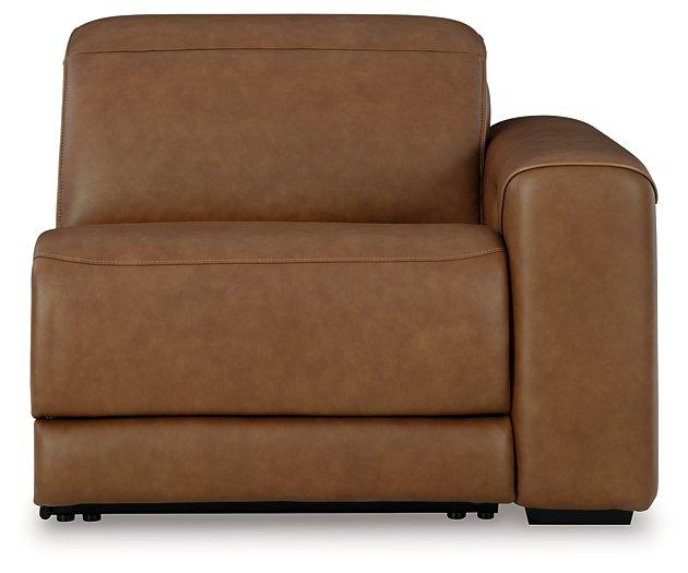 Magic Man Power Reclining Sectional Loveseat with Console - House n2 Home Furniture (Manchester,GA)
