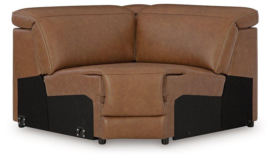Magic Man Power Reclining Sectional with Console - House n2 Home Furniture (Manchester,GA)