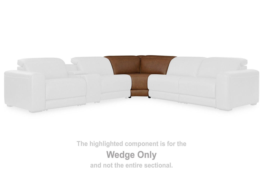 Magic Man Power Reclining Sectional with Console - House n2 Home Furniture (Manchester,GA)